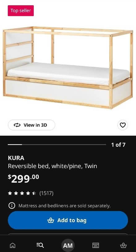 Photo of free Ikea Kura kids bed (Newport KY) #2