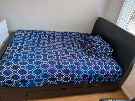 Photo of free bed with mattress (Bracknell Forest RG12) #3