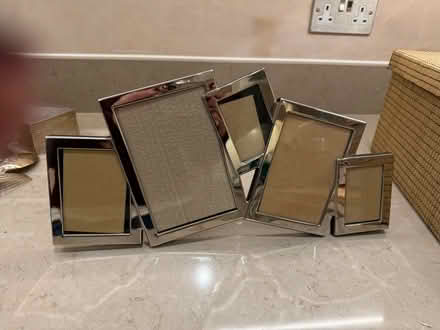 Photo of free Silver plated photo frames. Largest is 14cm by 9. (Camberley GU15) #1