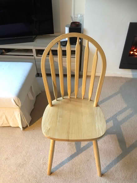 Photo of free 2 wooden chairs (London SW19) #1