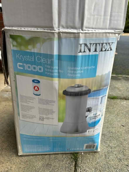 Photo of free Intex c1000 outdoor pool pump (Nr Oswestry) #1