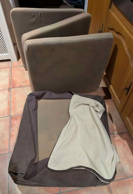 Photo of free Old Folding Mattress Set, Poor Condition (Teignmouth TQ14) #2