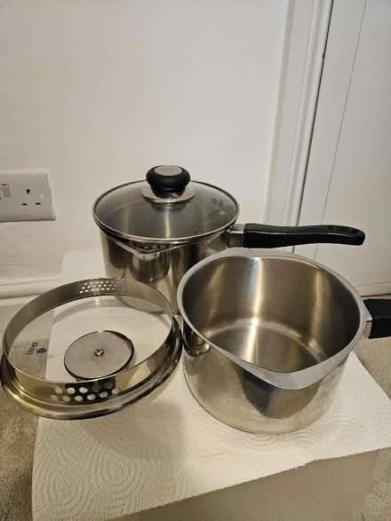 Photo of free Judge stainless steel saucepans (Kendal LA9) #1