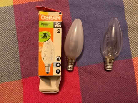 Photo of free Light bulbs for cooker hood or similar (Walkley S6) #1