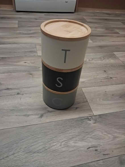 Photo of free 3 Tea, Coffee and Sugar jars (Sabden BB7) #1