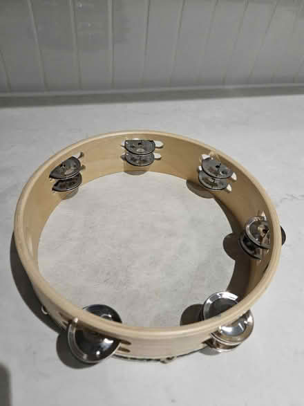 Photo of free Hand painted tambourine (Shenley) #2