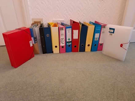 Photo of free Ring binders, box files, expanding files etc. BD15 Allerton (Allerton BD15) #1