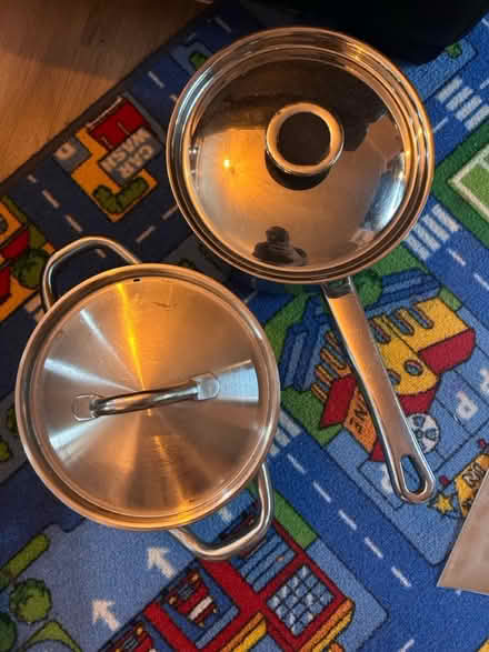 Photo of free 2 saucepans (Walderslade woods, ME5) #1