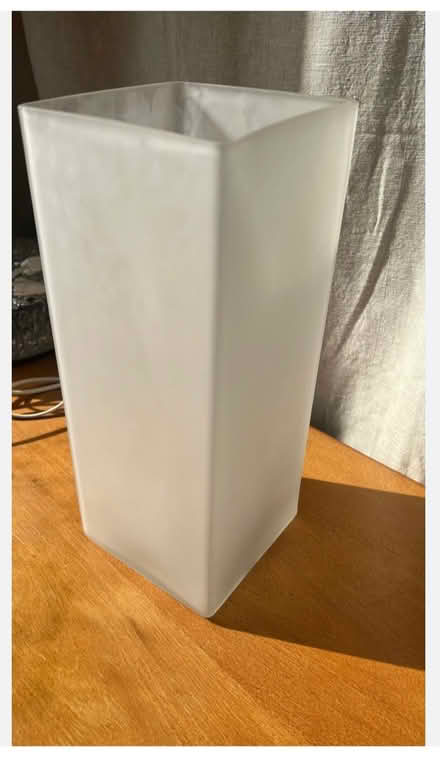 Photo of Ikea large frosted glass lamp (Dunstable LU6) #1
