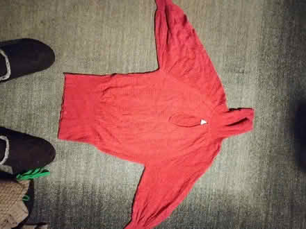 Photo of free red girls sweater Xs (Mayfair Philadelphia) #1