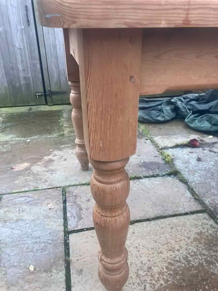 Photo of free Pine table and 4 chairs (Hurdsfield SK10) #3