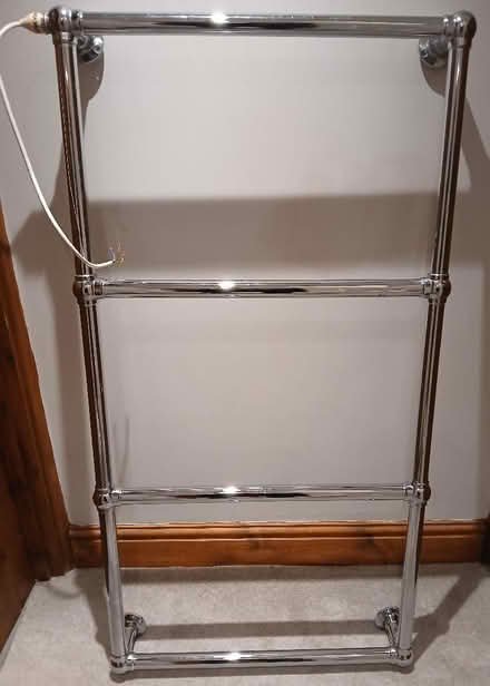 Photo of free Heated Chrome Towel Rail (Helsington LA8) #1