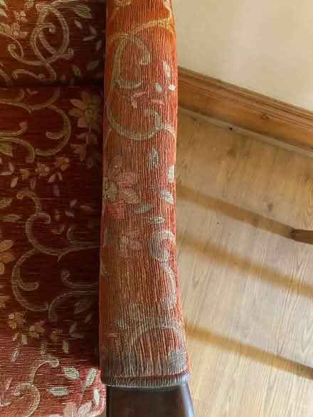 Photo of free Red winged chair (Maldon CM9) #4