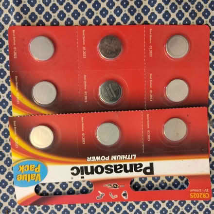 Photo of free Cr2025 lithium batteries (Lower Walkley S6) #2