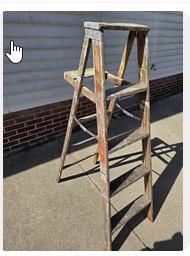 Photo of free Wood step ladder (20817) #1