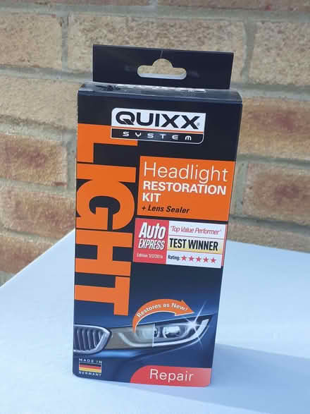 Photo of free Headlight restoration kit (Overton RG25) #1