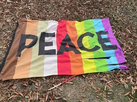 Photo of free Peace flag, torn (Severna Park/Manhattan Beach) #1