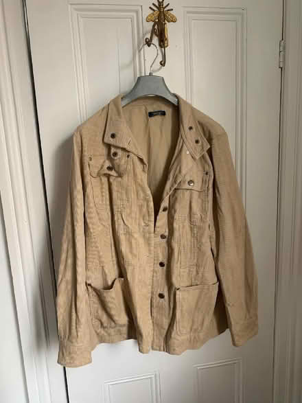 Photo of free Beige corduroy jacket (Holt Lane End M35) #2
