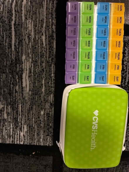 Photo of free Medical Pill Organizer and Case (NW DC near Rock Creek Park) #1