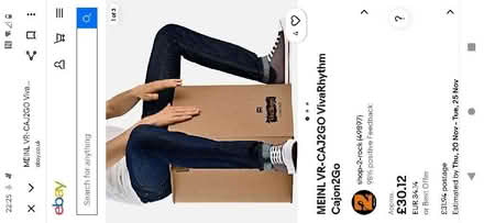 Photo of Percussion instrument (Cajon or bongos/congos) (Palmer Park RG1) #1