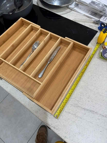 Photo of free Expandable cutlery drawer insert (Central Tonbridge TN9) #2
