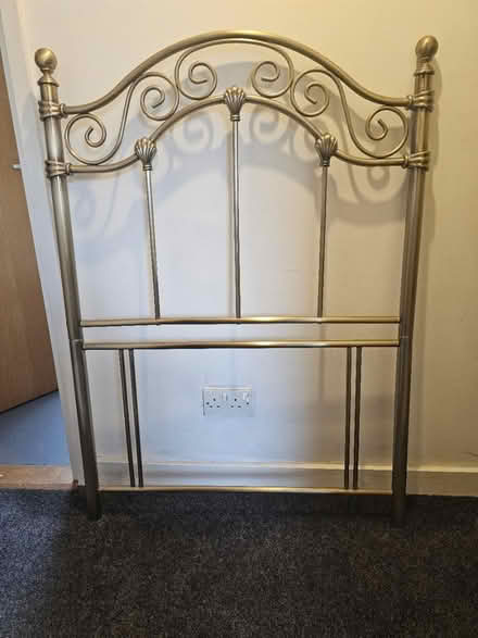Photo of free Brass effect bedstead (CT16) #2