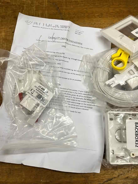 Photo of free Ethernet cable extension kit (Wirksworth DE4) #3