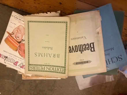 Photo of free Piano music scores (Stockbridge EH3) #1