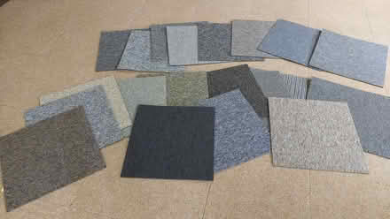 Photo of free 20 Assorted Carpet Tiles - New (Thornbury BS35) #1