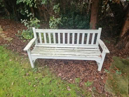Photo of free Garden Bench and Table (SL8 Bourne End) #1