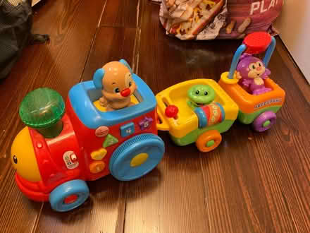 Photo of free Fisher price train toy (Downtown Frederick) #1