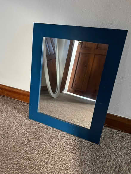 Photo of free Blue wall mirror 50x40cm (Arnold NG5) #1