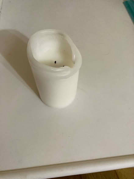 Photo of free White candle (Ock St Abingdon OX14) #1