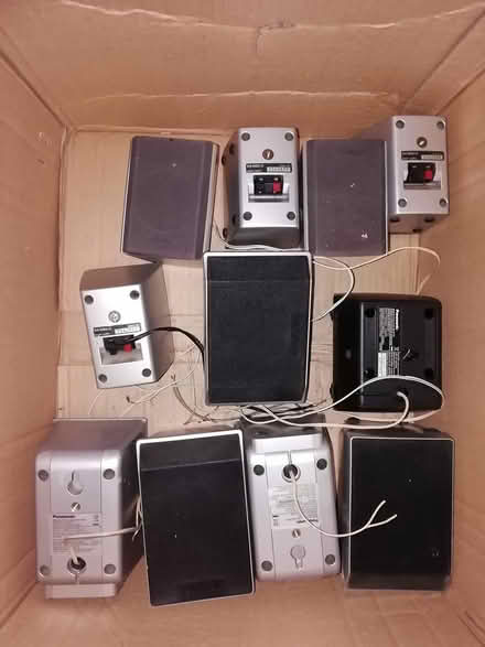 Photo of free Small surround speakers (South Ockendon RM15) #1