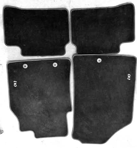 Photo of free Car mat set - Hyundai i10 - black (Titchfield PO14) #1