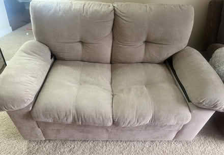 Photo of free Loveseat (South san jose) #1