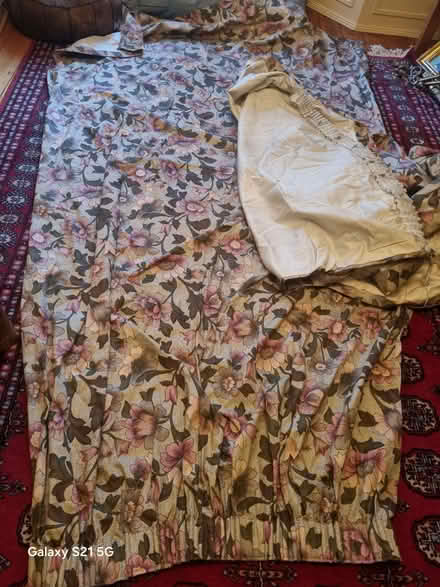 Photo of free Curtains fully lined one pair (Bramley LS13) #1