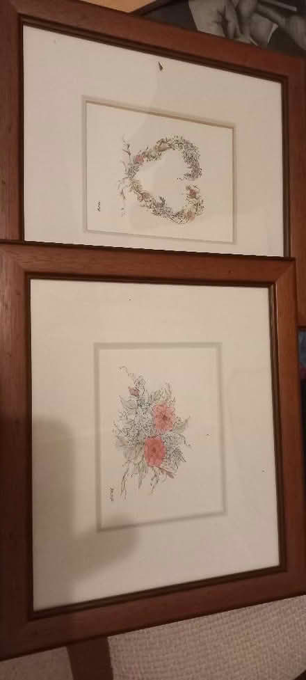 Photo of free Two framed original watercolours (Dufton CA16) #1