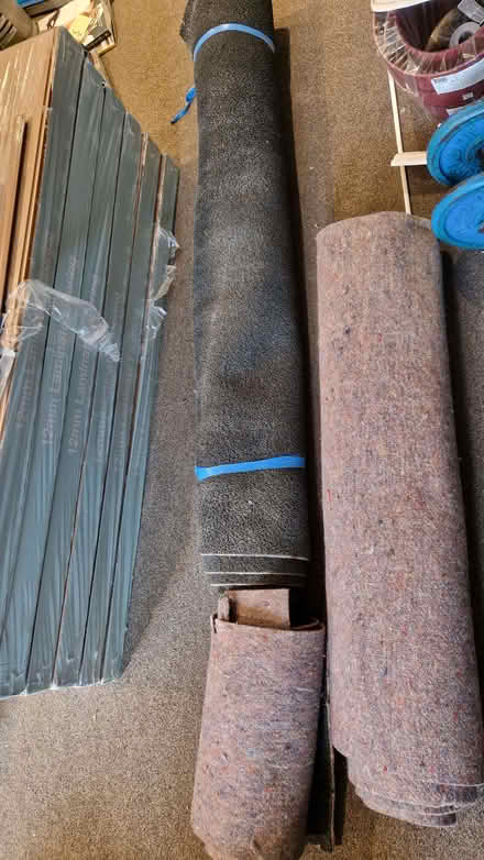 Photo of free High quality carpet underlay. (Stone Cross BN23) #1