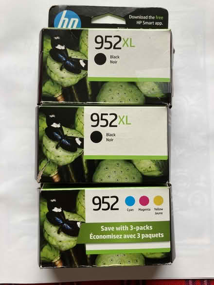 Photo of free HP 992 Inkjet Cartridges (Saint Leonard) #1