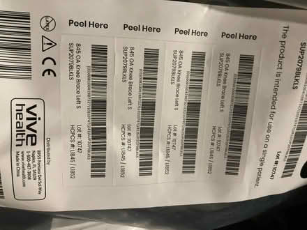 Photo of free Braces new in packages (Warwick village. ny) #4