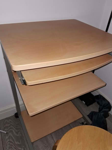 Photo of free Computer desk (Malin Bridge S6) #2