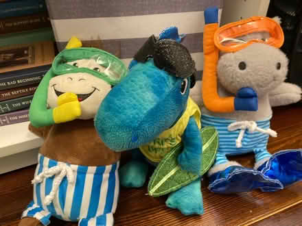 Photo of free Beach themed stuffed animals (Downtown Frederick) #1