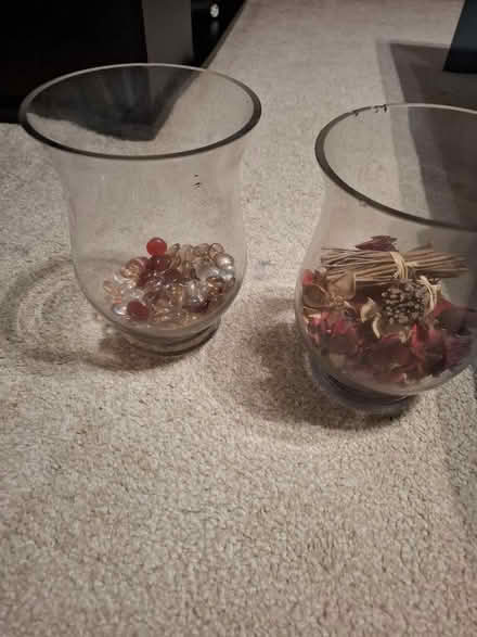 Photo of free 2 clear vases (Bramley LS13) #1