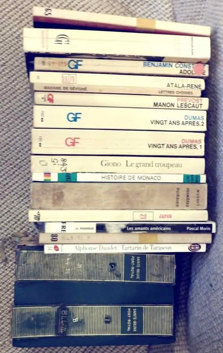 Photo of free 17 French books (Glasgow G43) #1
