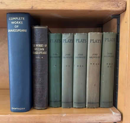 Photo of free Plays (and sonnets) by Shakespeare and John Galsworthy (East Dulwich SE22) #1