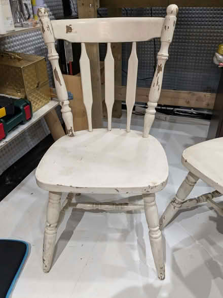 Photo of free 2 wooden chairs (Meersbrook S8) #2