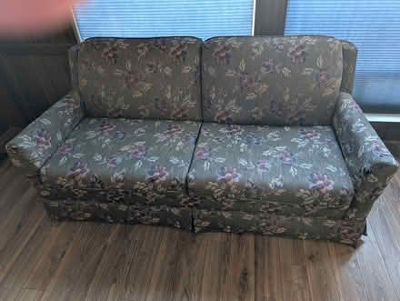 Photo of free couch and love seat,desk hide a bed (hemet) #2