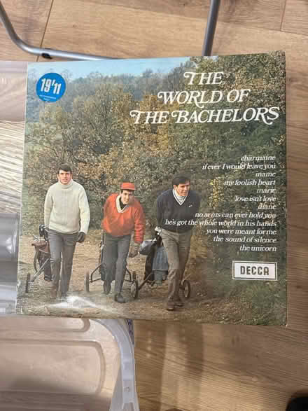 Photo of free The world of the bachelors album (Billericay CM11) #1