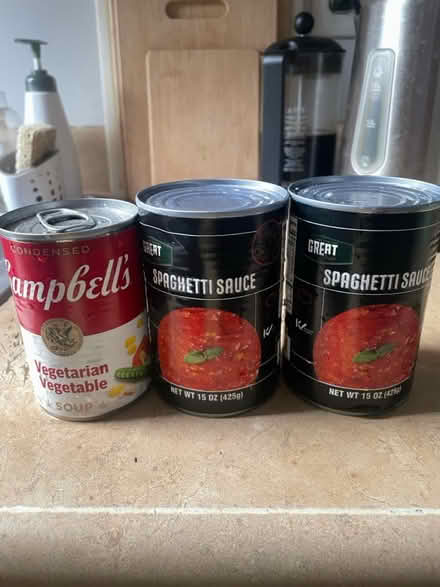 Photo of free Great Value Soup & Spaghetti Sauce (Sunset park) #2